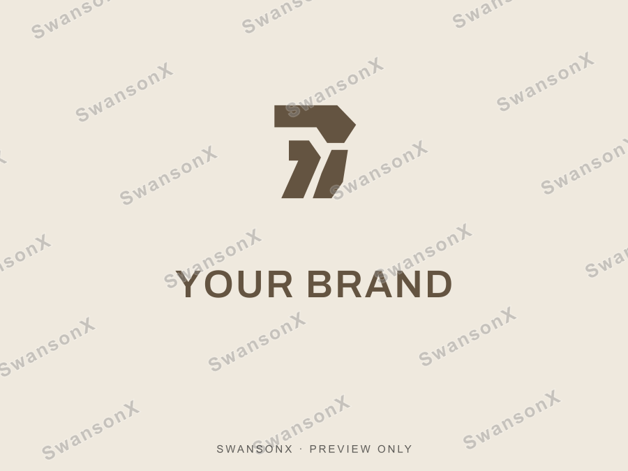 Mortise wedge combined logo preview