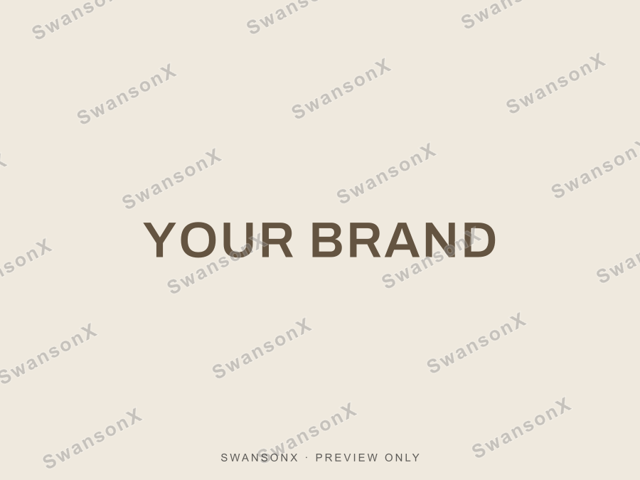 Mortise wedge brandmark / wordmark preview