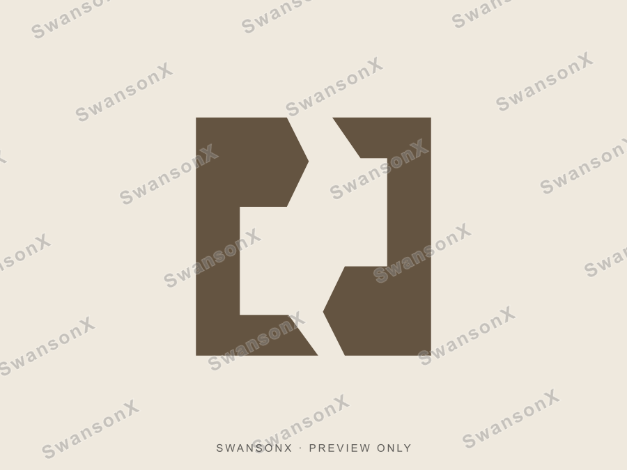 Peg and pocket logo mark preview