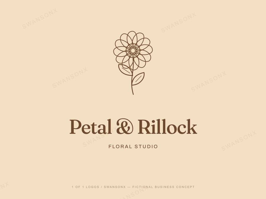 Petal & Rillock combined logo preview