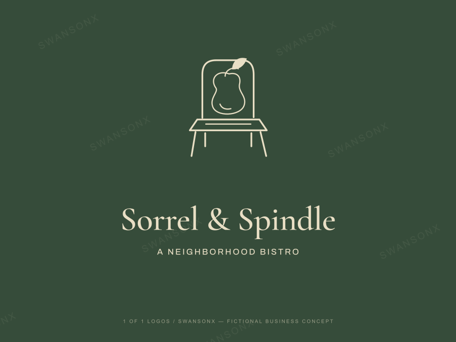 Sorrel & Spindle combined logo preview